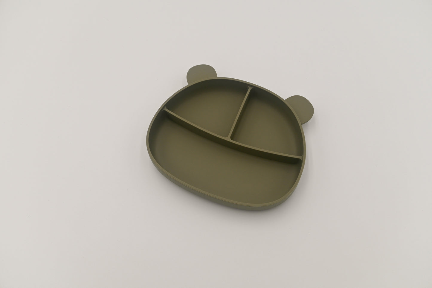 Bear Silicon Suction Plate + Lid [2 Colors]