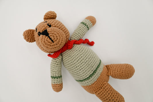 Plush Crochet Teddy Bear