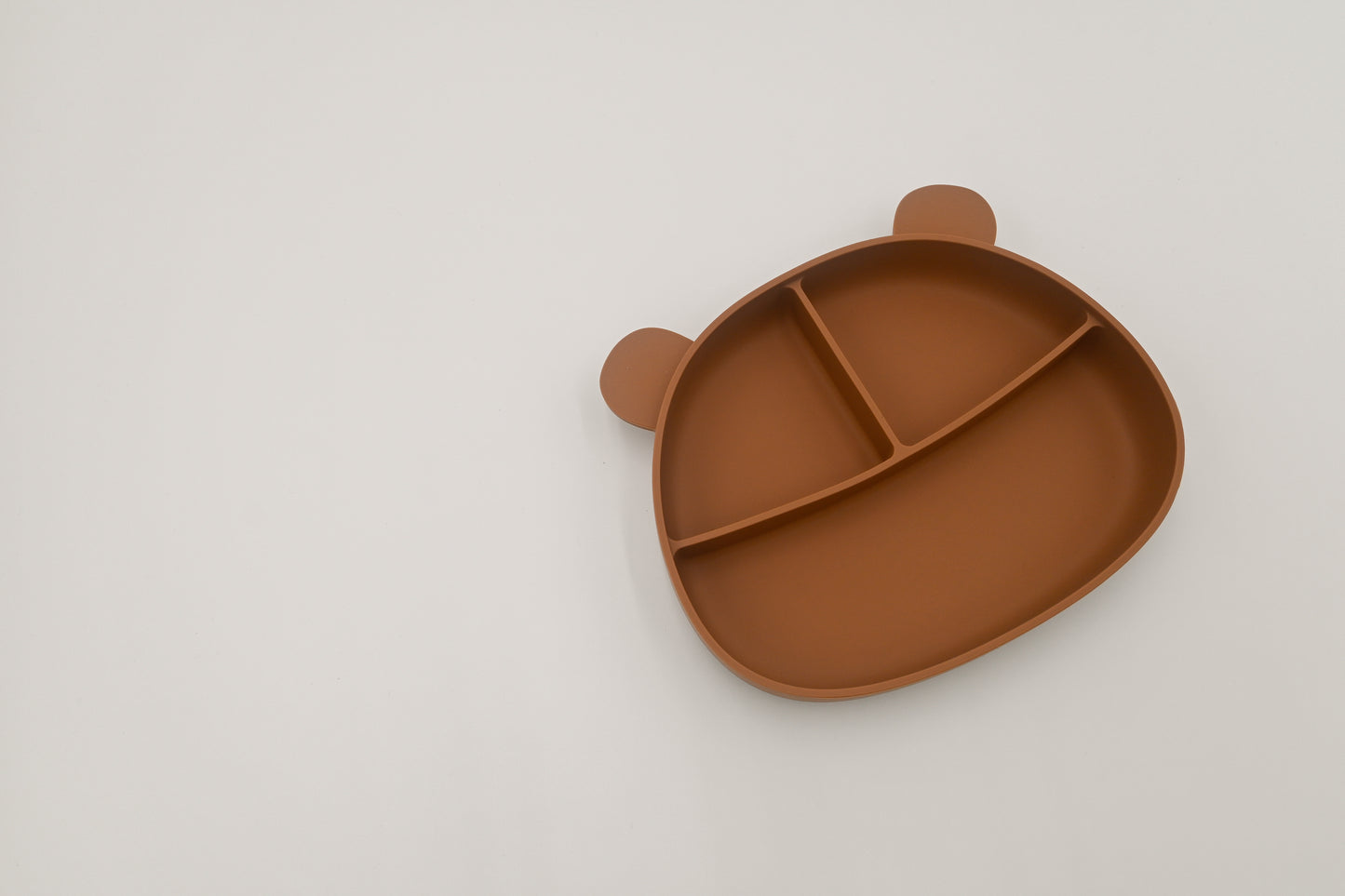 Bear Silicon Suction Plate + Lid [2 Colors]