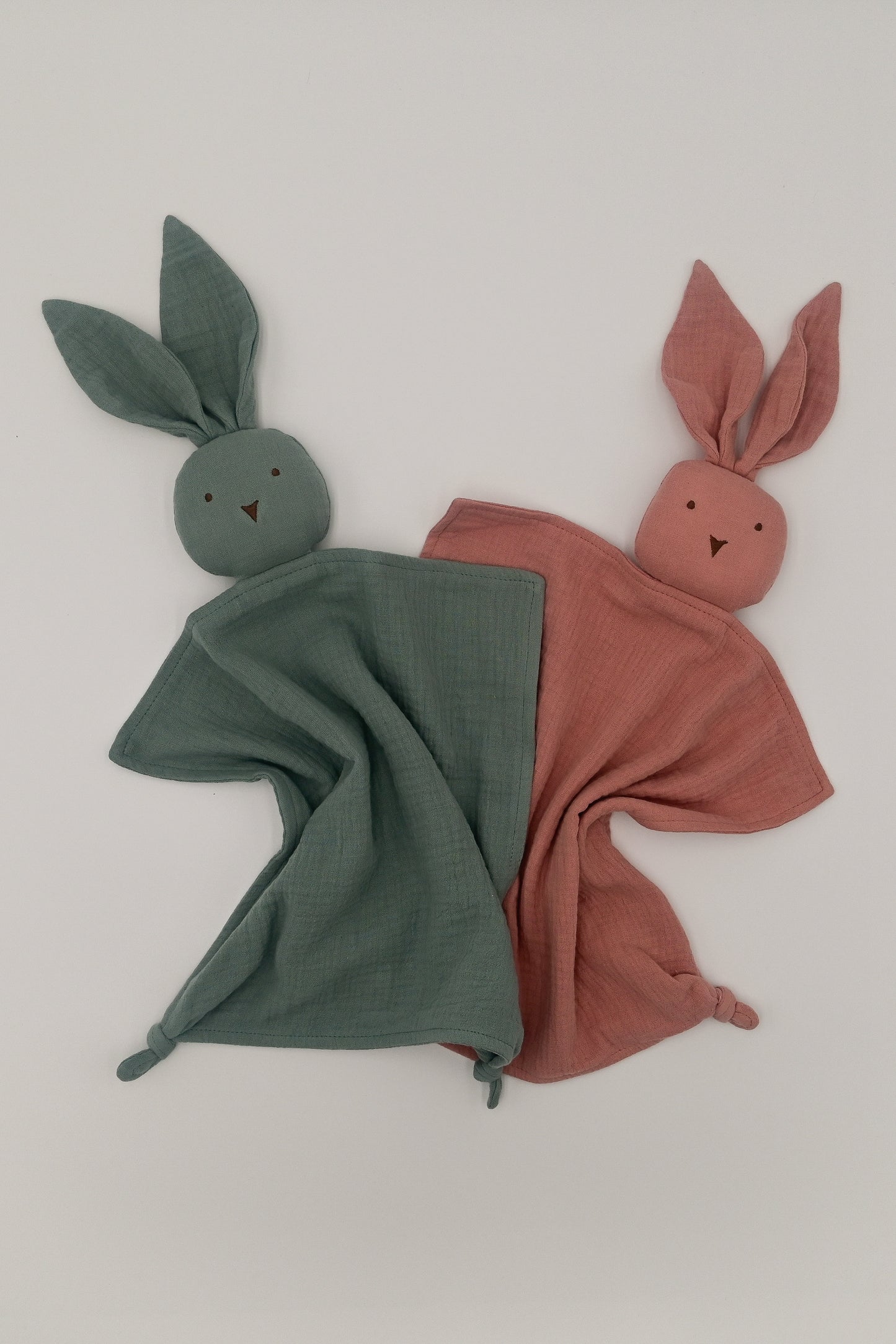 Muslin Lovey - Fern Bunny