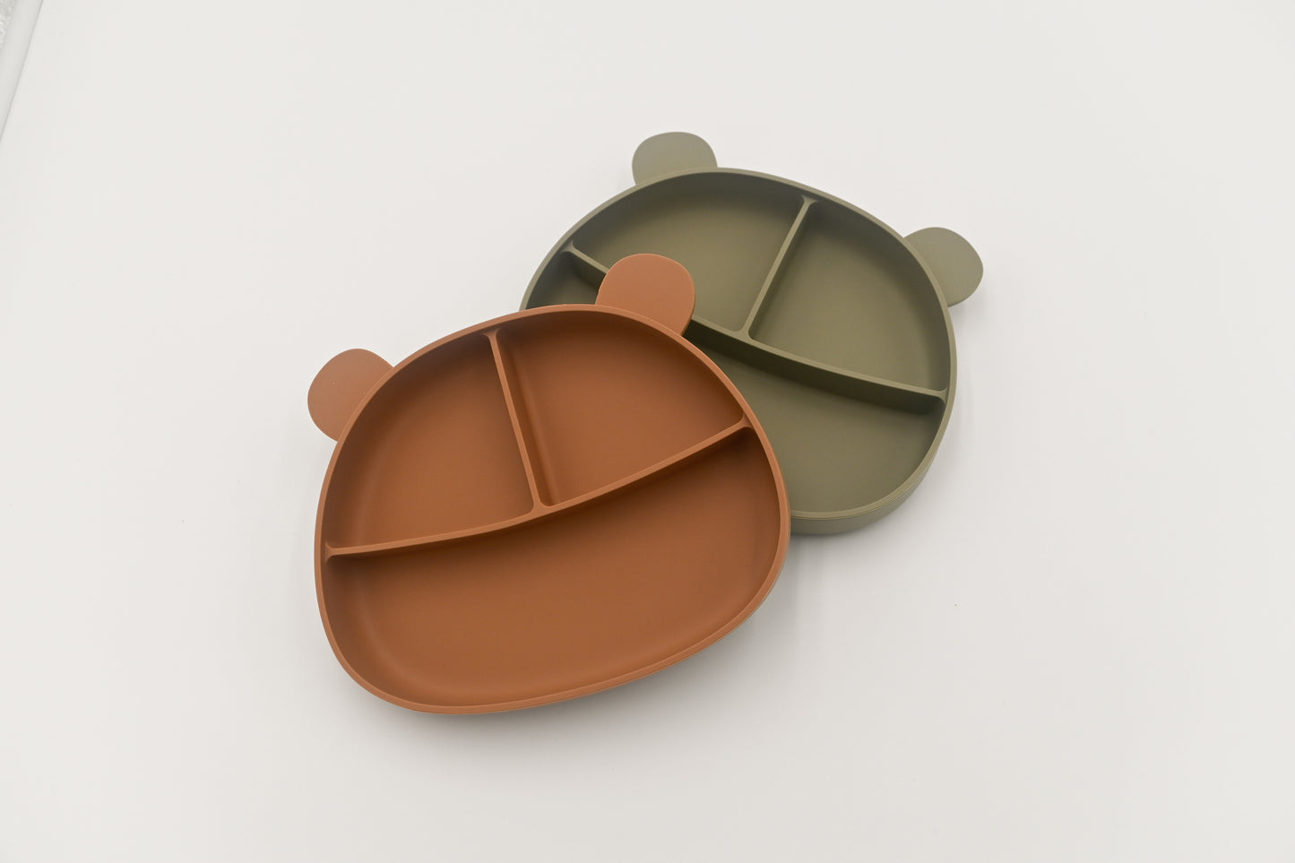 Bear Silicon Suction Plate + Lid [2 Colors]