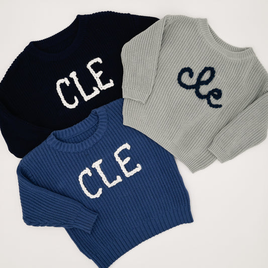 CLE Embroidered Sweater