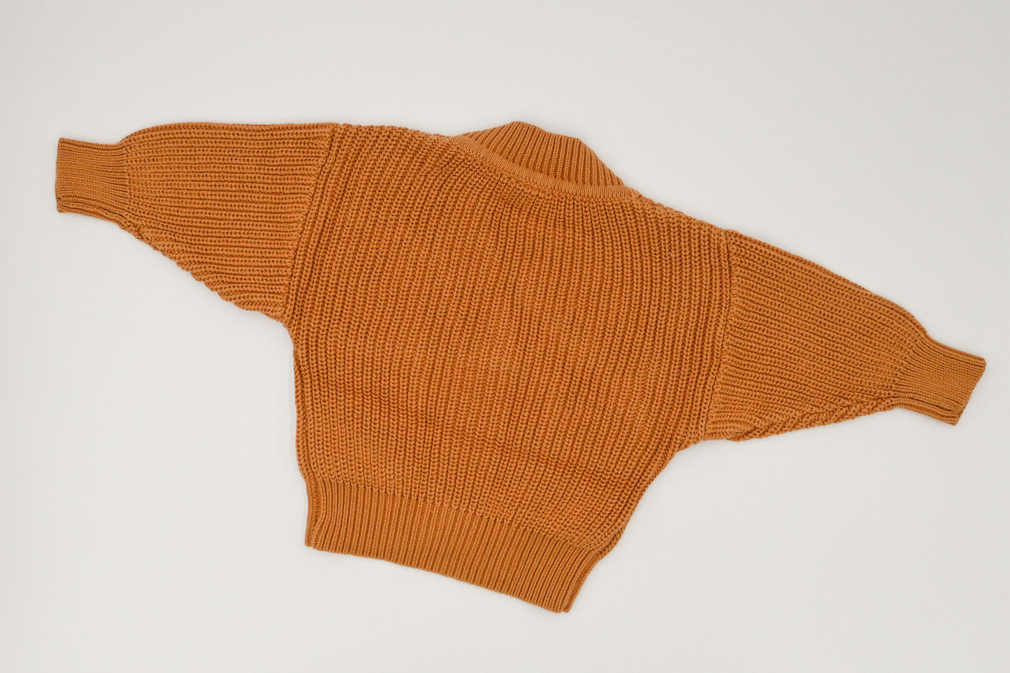 Chunky Knit Cardigan - Clementine