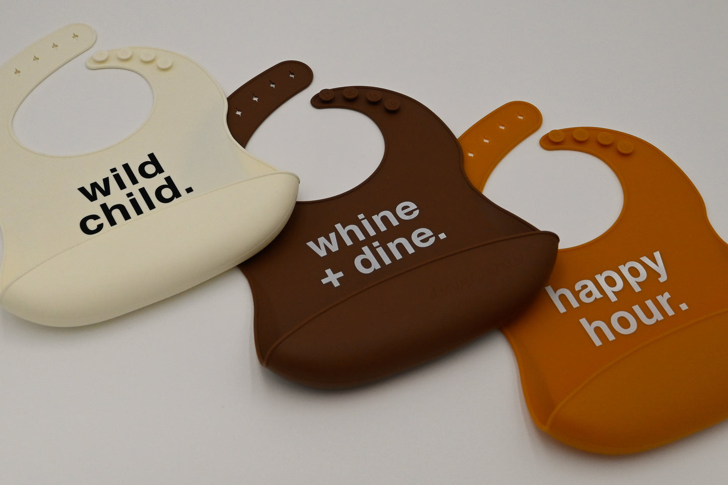 Silicone Bib "Happy Hour"