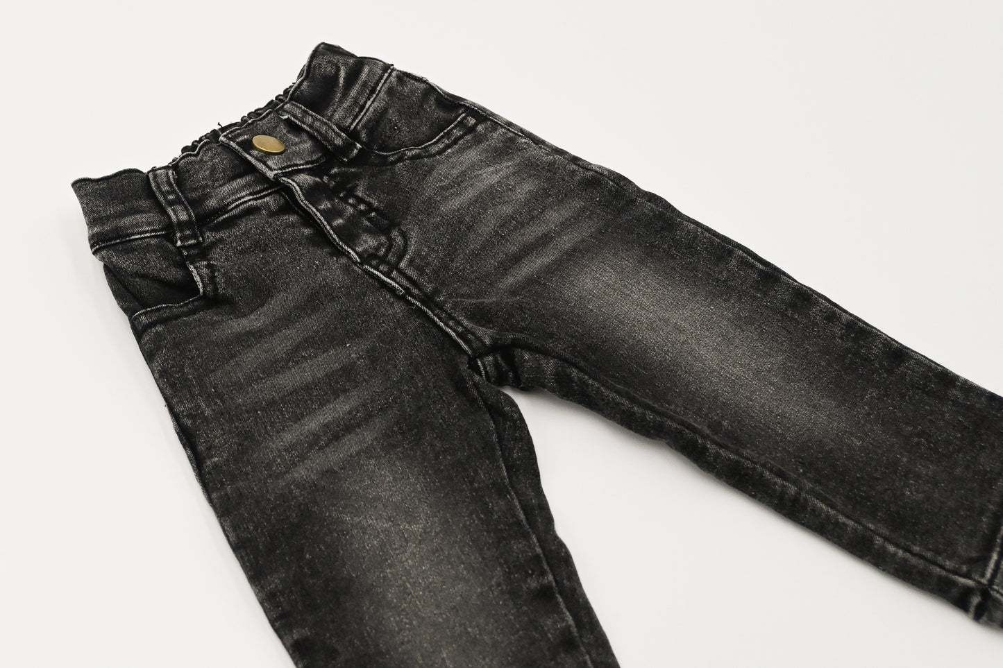 Stretch Denim - Faded Black