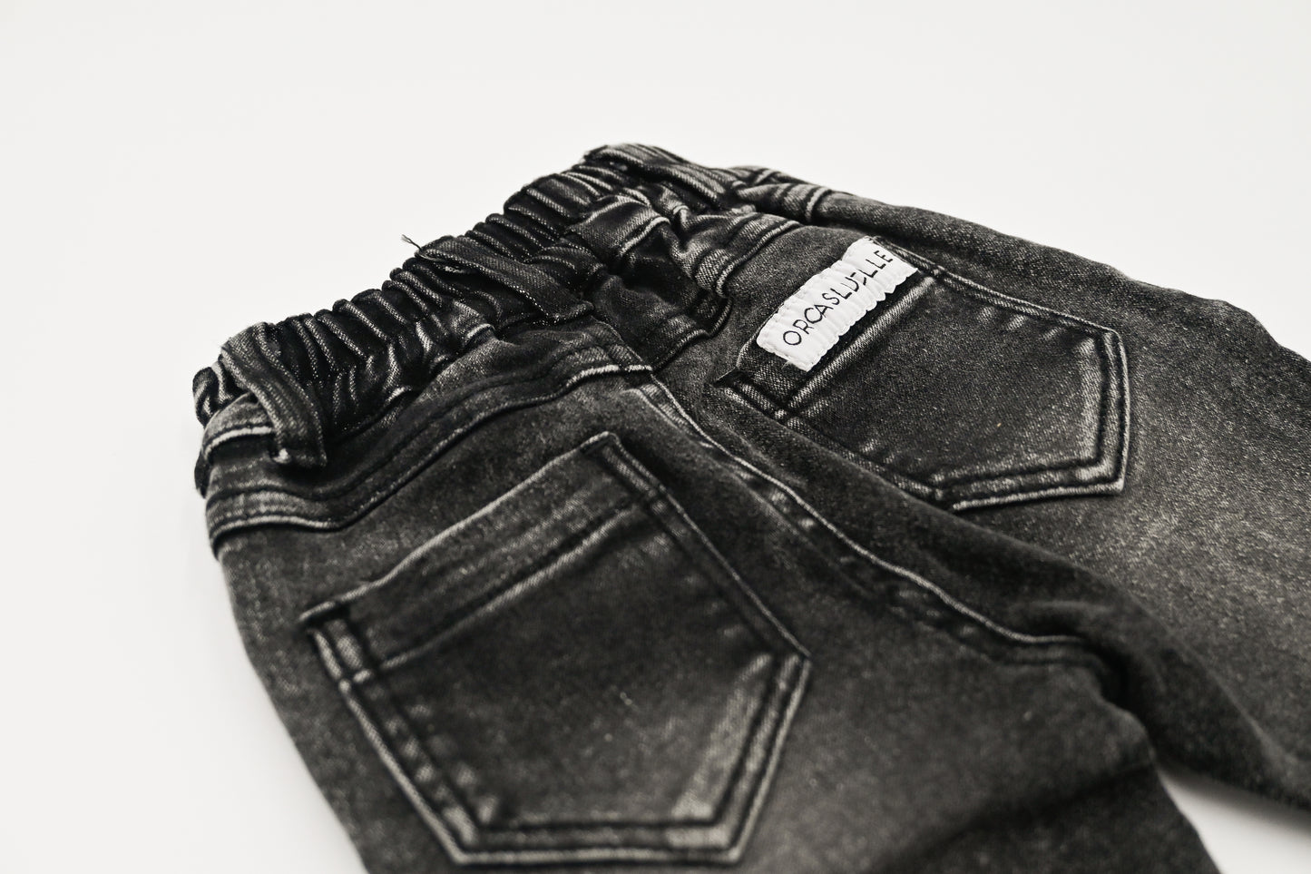 Stretch Denim - Faded Black