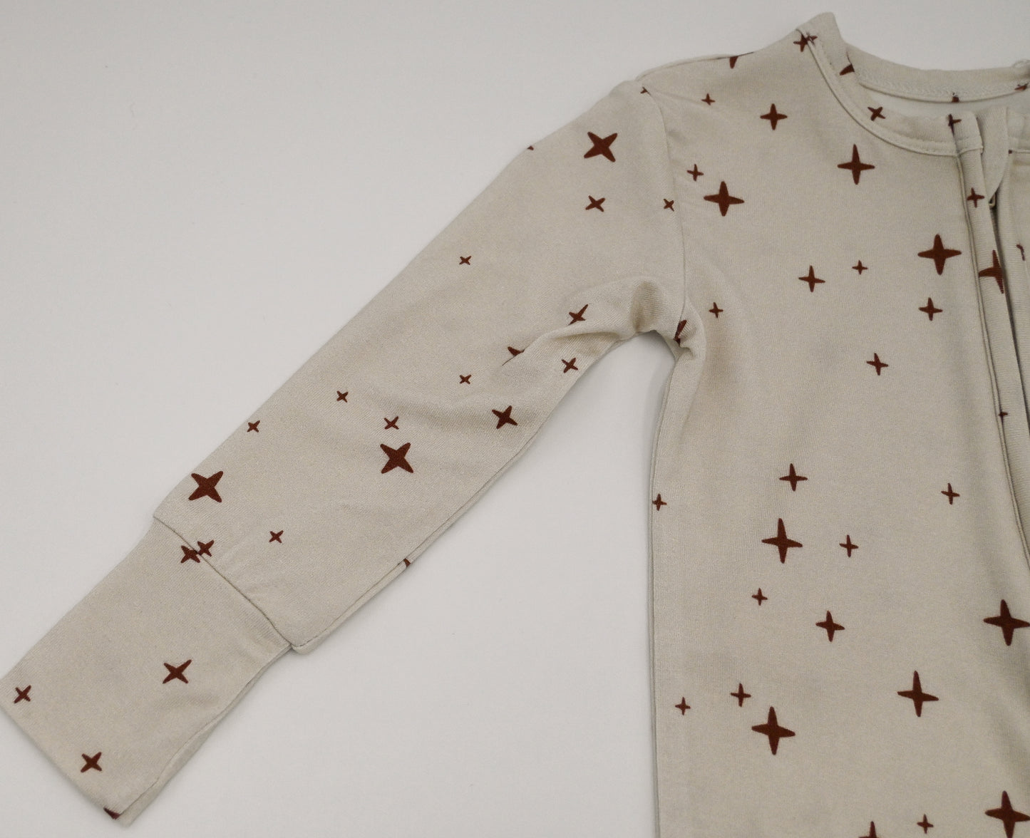 Zipper Footie - Stars