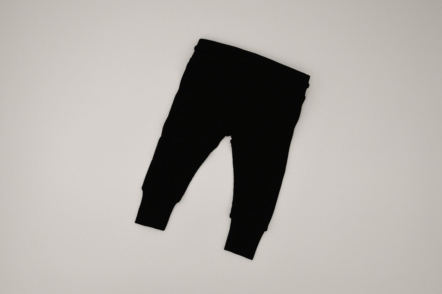 Ribbed Joggers - Black