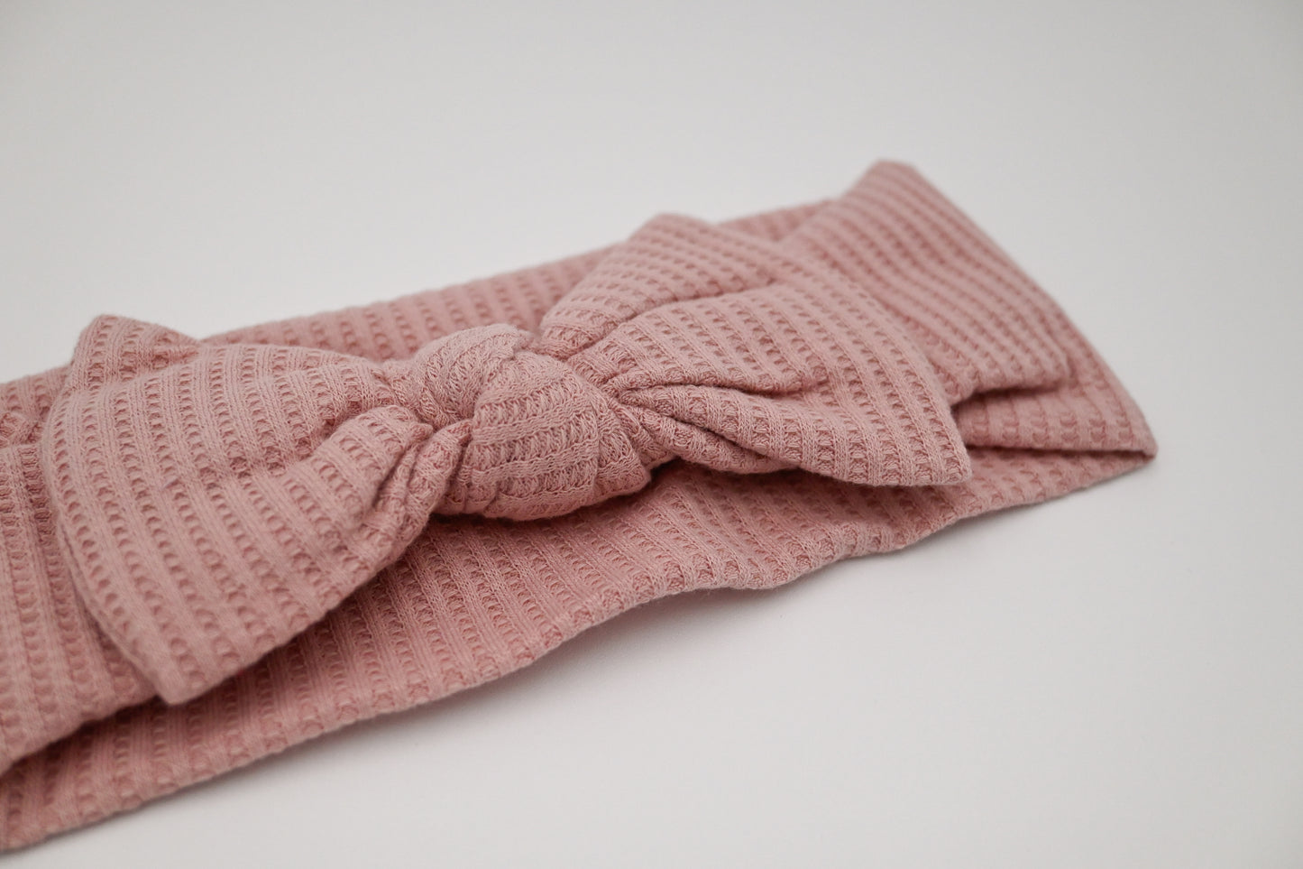 Waffle Headband - Rose