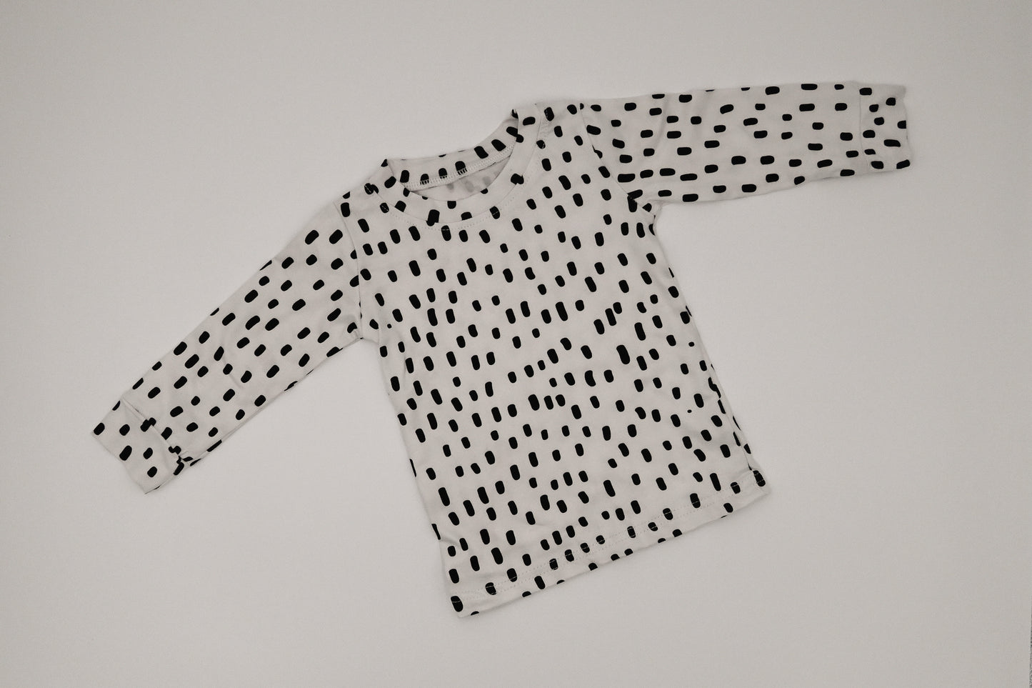 Two-Piece Polka Dot Pajama Set