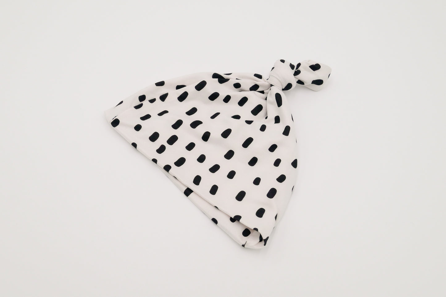 Knotted Gown + Hat - Polka Dot