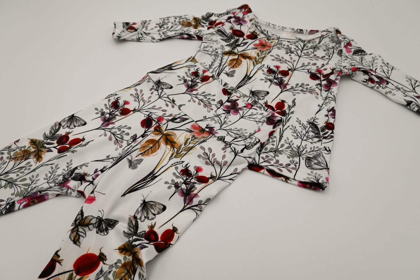 Two-Piece Floral Pajama Set