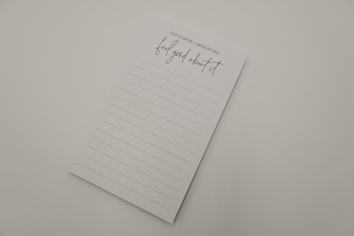 Feel Good Notepad